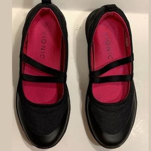 Vionic Black and Pink Women's Shoes